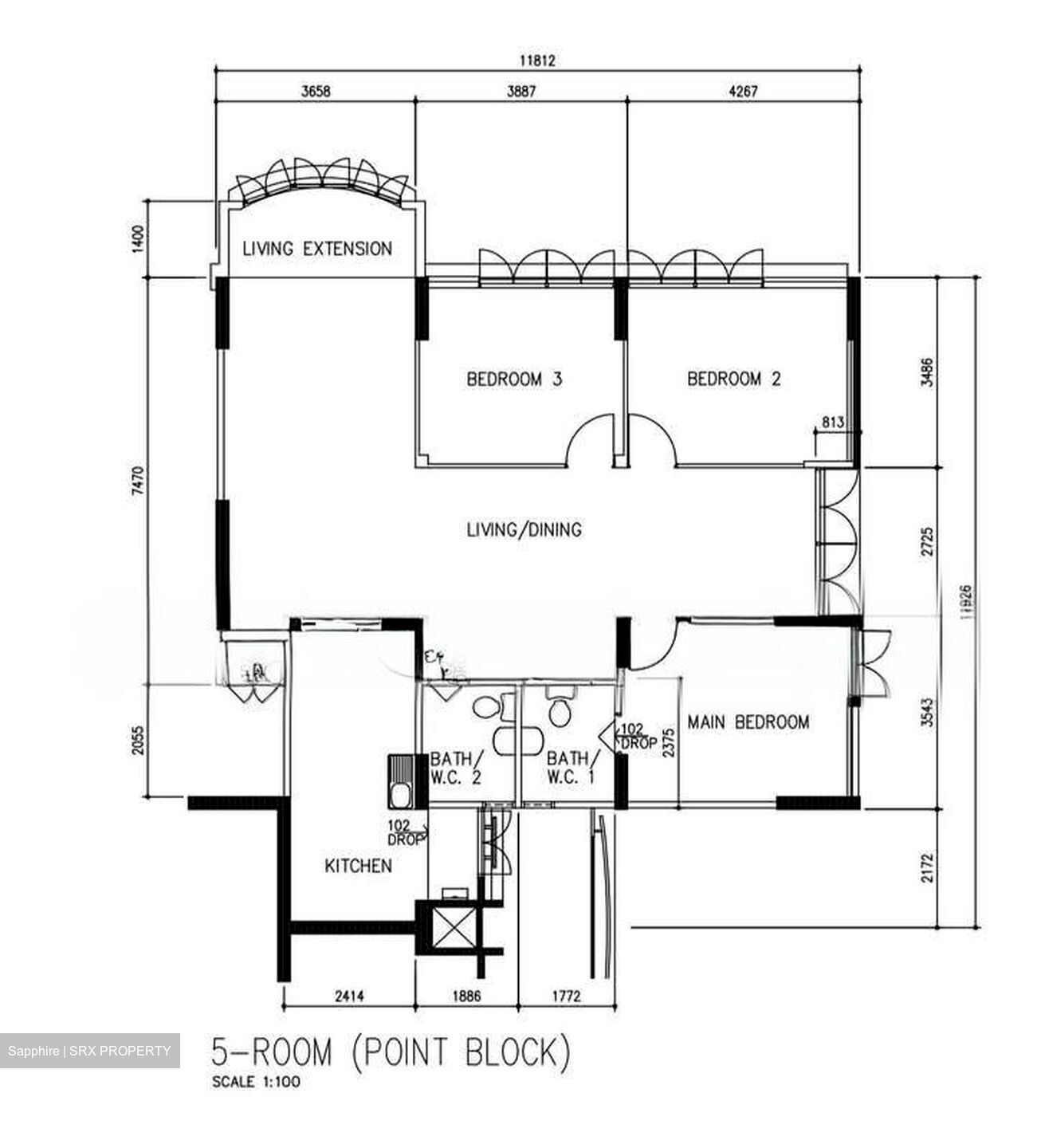Blk 27 Dover Gardens (Queenstown), HDB 5 Rooms #538123841